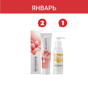 Акция — «Зубная паста с Мумиё + Эликсир для полости рта Revidont»